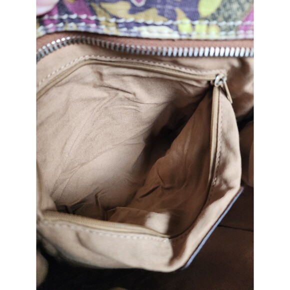 Fossil Long Live Vintage Patchwork Floral Crossbody Bag Purse Y2k Adjustable - Picture 9 of 16